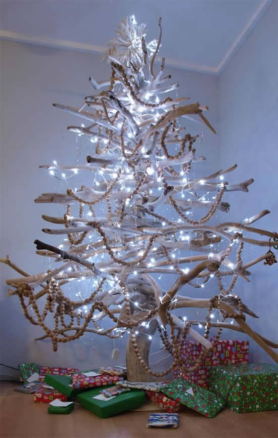Árvore de Natal diferente para decoração