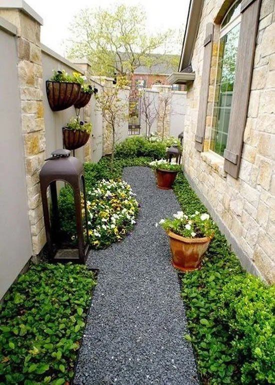 Caminhos lindos para jardim