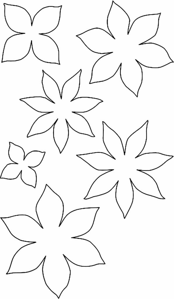 Flores de Papel para Decoração com Moldes - Dicas Práticas