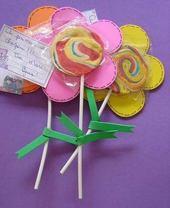 Pirulitos para lembrancinhas de festa