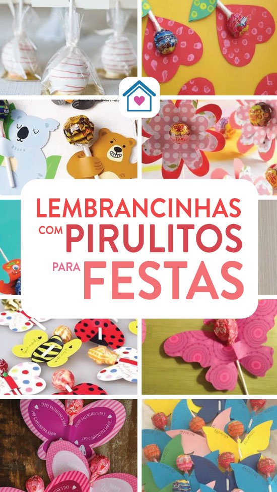 20 ideias lindas de lembrancinhas com pirulitos