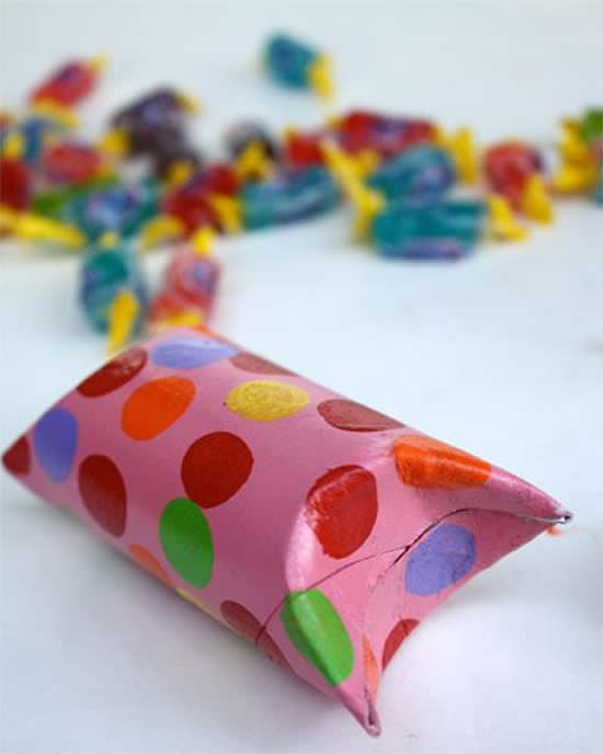 Lindas lembrancinhas com rolos de papel super criativas
