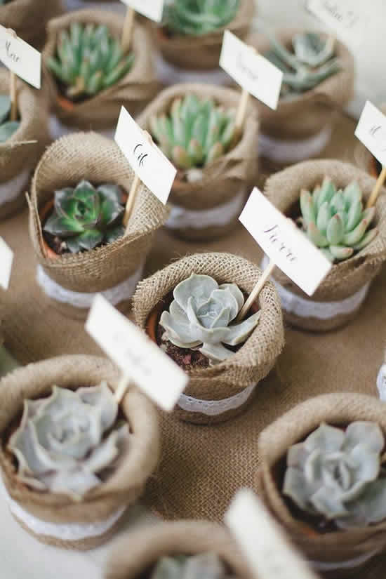 Lembrancinhas criativas para casamentos