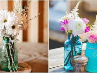 15 inspirações para arranjos de flores com potes de vidro