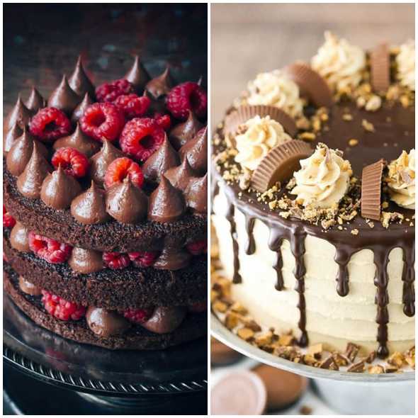20 bolos de chocolate decorados para inspiração
