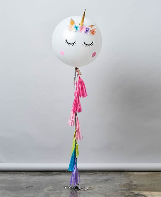 Decoração para festa unicórnio