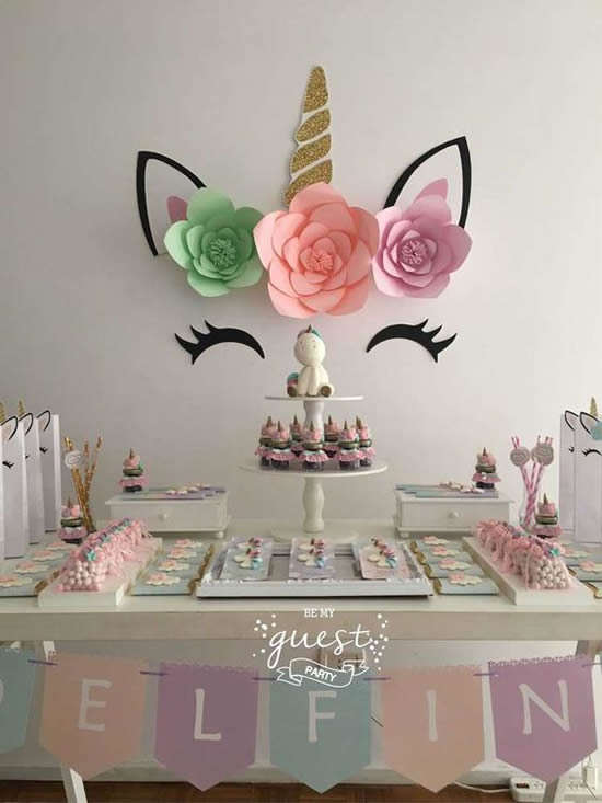 Decoração de Festa Unicórnio