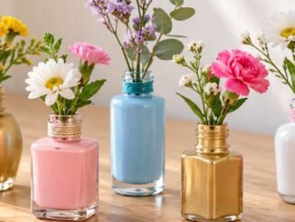 Decoração de Vidrinhos de Esmalte