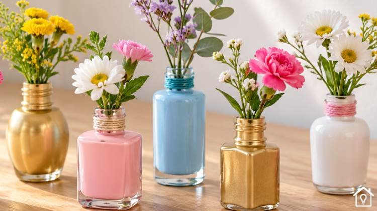 Decoração de Vidrinhos de Esmalte
