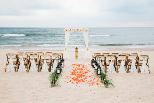 Ideia para casamento na praia
