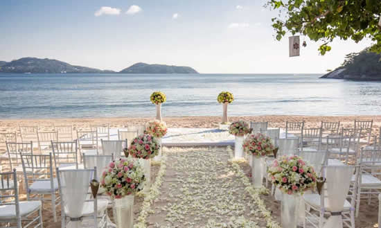 Ideias para decorar casamento na praia