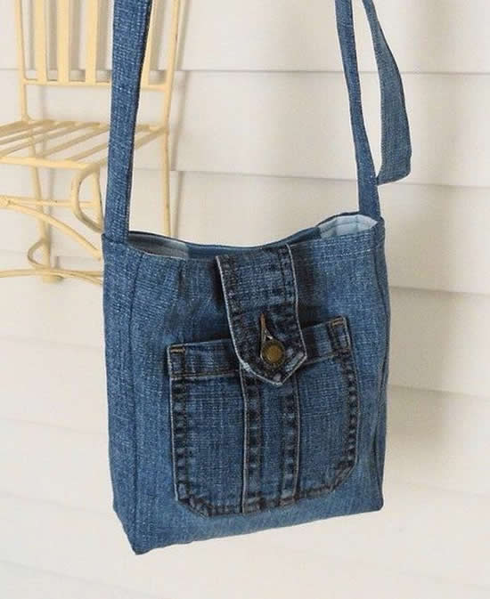 Bolsa de calça jeans