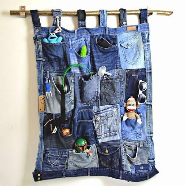 Lindos artesanatos com calça jeans