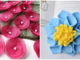 Como fazer flores de tecido de maneira criativa