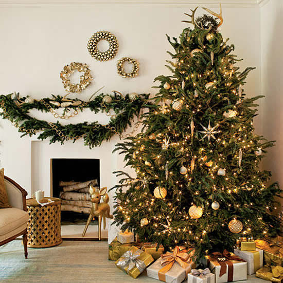 Árvores de Natal decoradas: 20 projetos lindos - Dicas Práticas