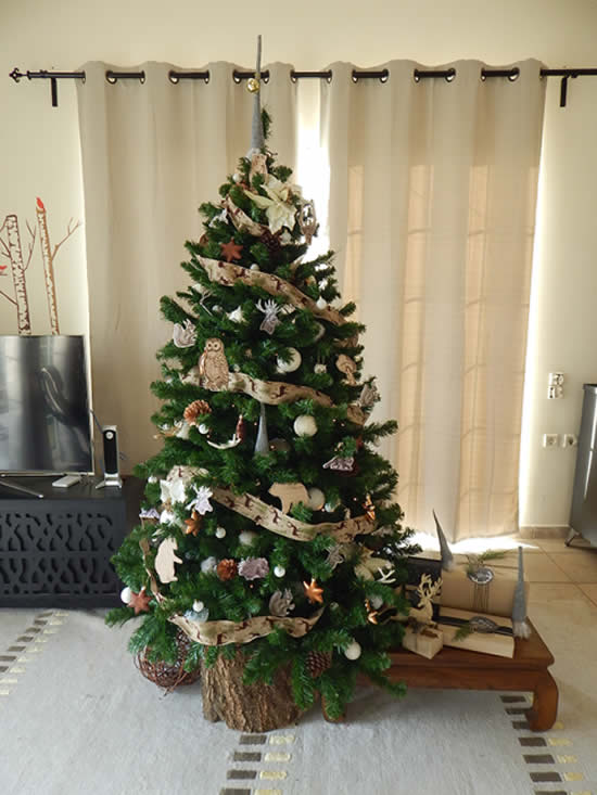 Decoração criativa para Árvore de Natal