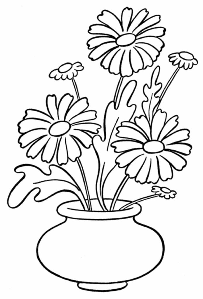 50+ Desenhos de Flores para imprimir e colorir - Dicas Práticas
