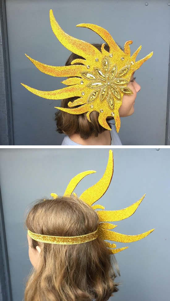 Fantasia de sol para Carnaval