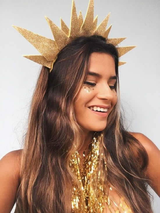 Fantasia de sol para Carnaval