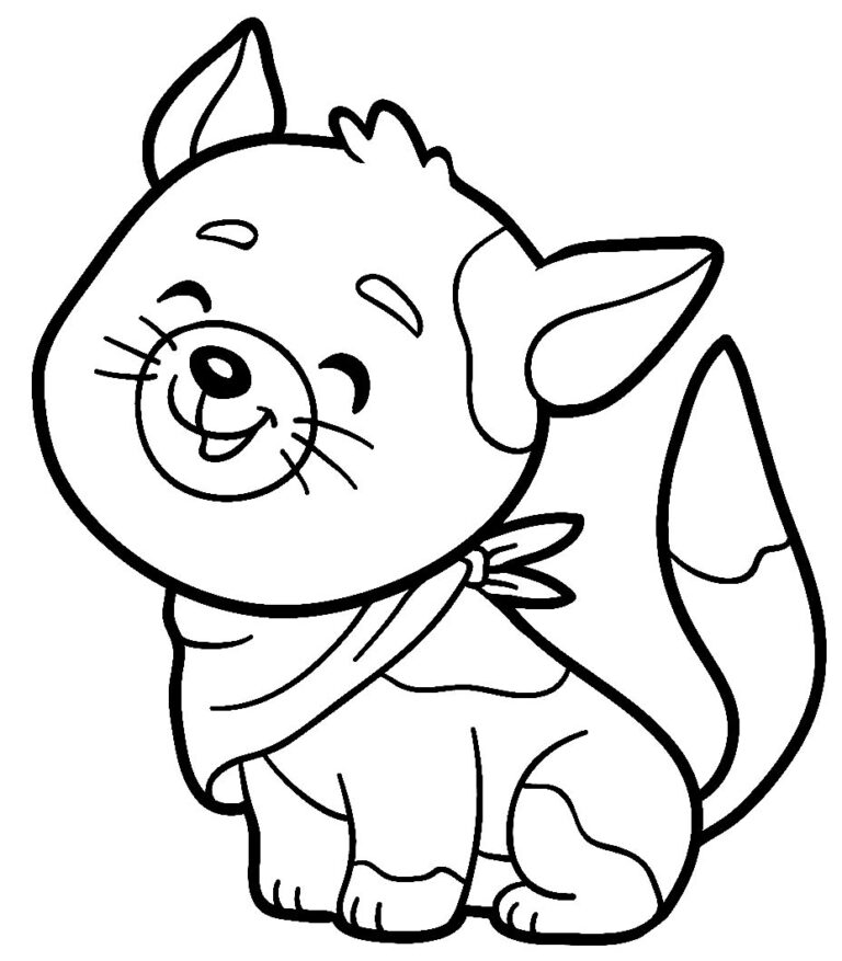 Imagens de bichos para colorir e imprimir - Dicas Práticas