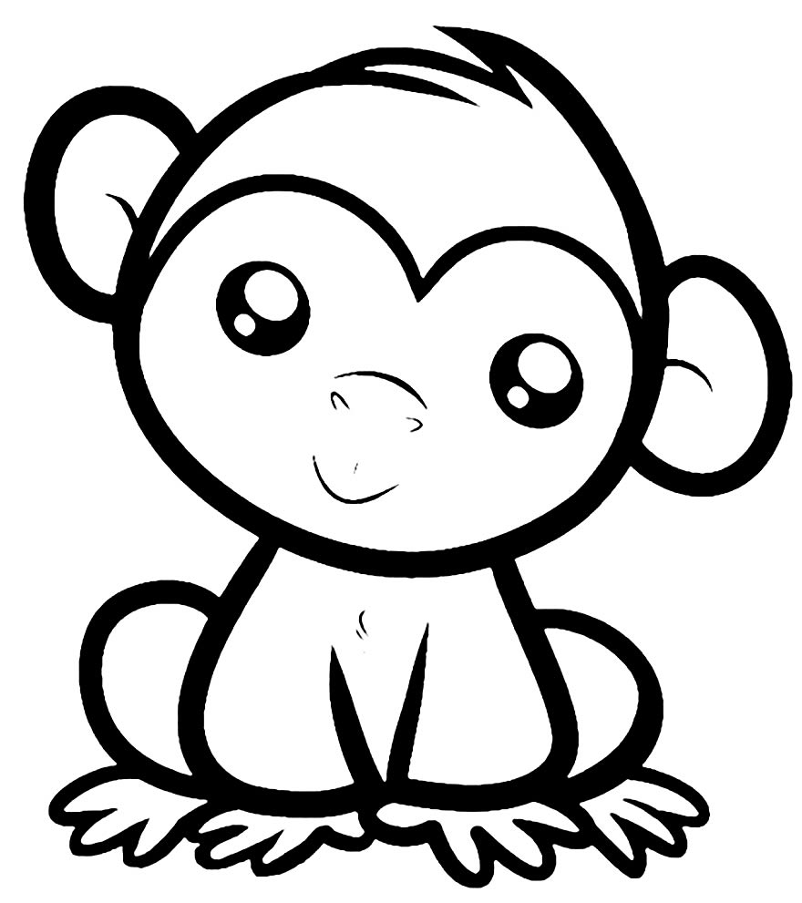 Desenho de Macaco
