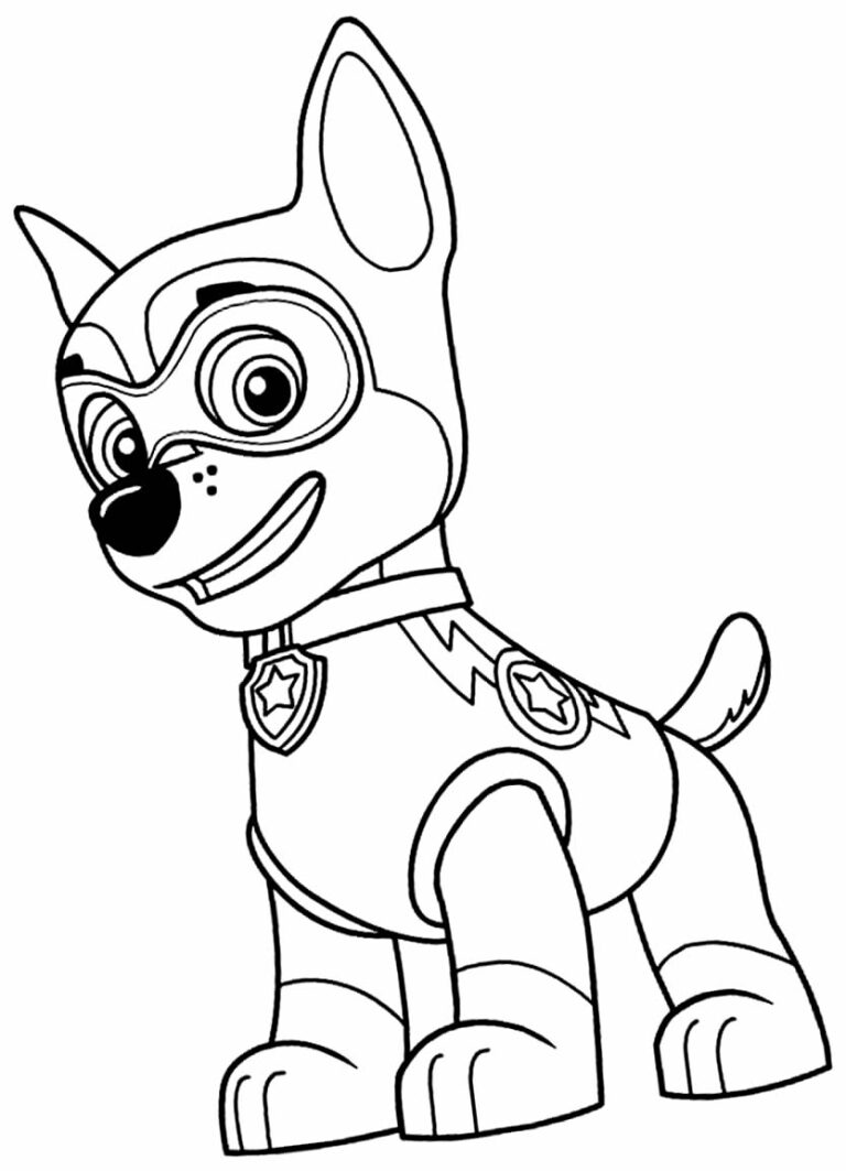 30+ Desenhos de Patrulha Canina para colorir Dicas Práticas