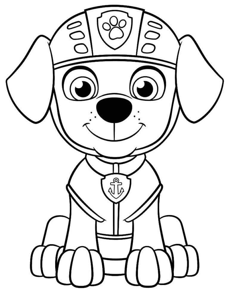 30+ Desenhos de Patrulha Canina para colorir - Dicas Práticas