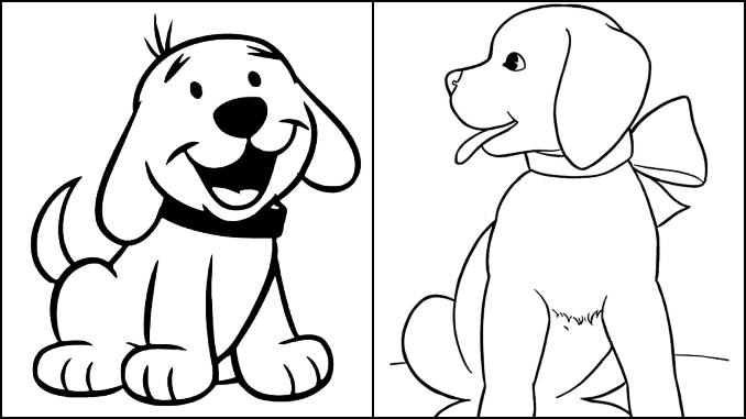 Desenho de Cachorro para Colorir - Colorir.com