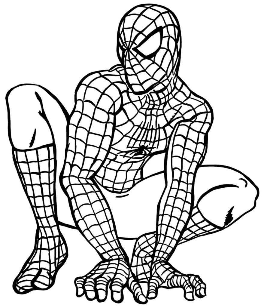50+ Desenhos para colorir do Homem-Aranha - Dicas Práticas