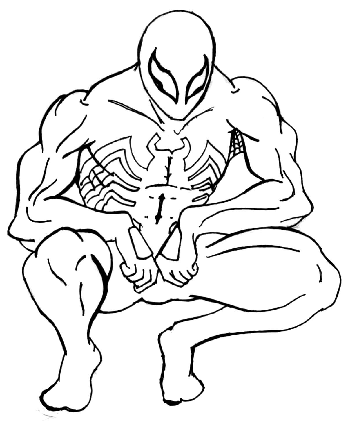 Desenhos para colorir de Homem-Aranha