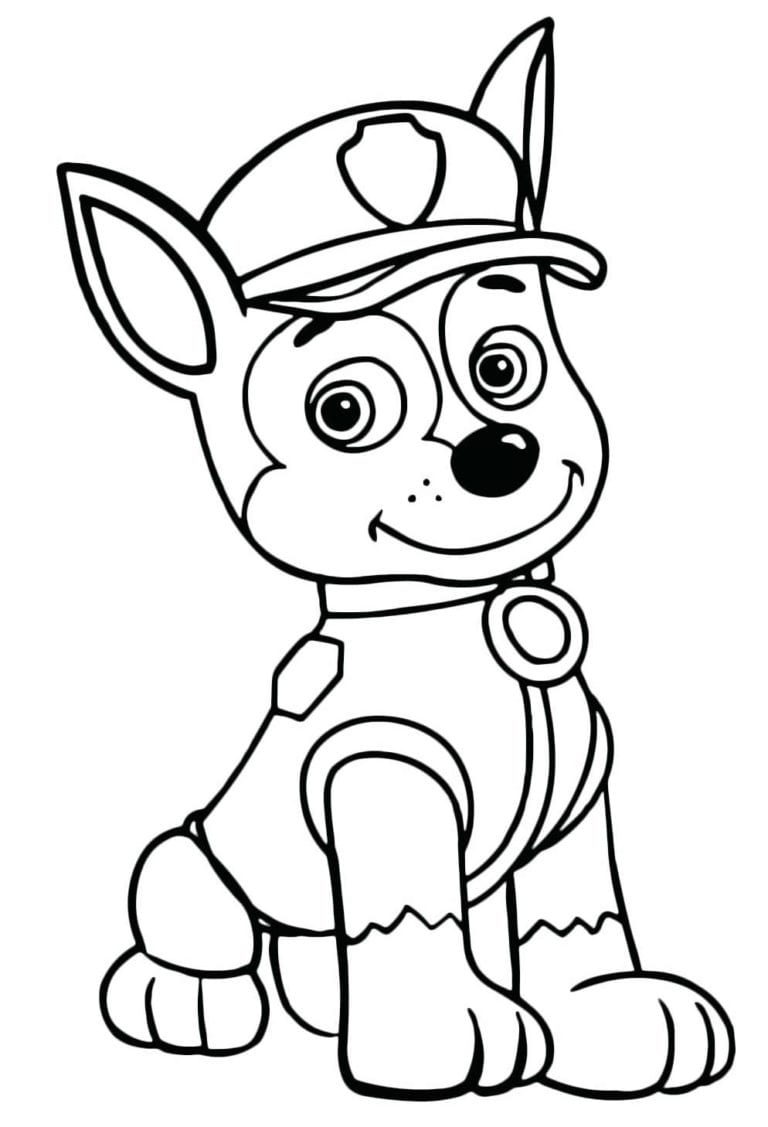 30+ Desenhos de Patrulha Canina para colorir - Dicas Práticas
