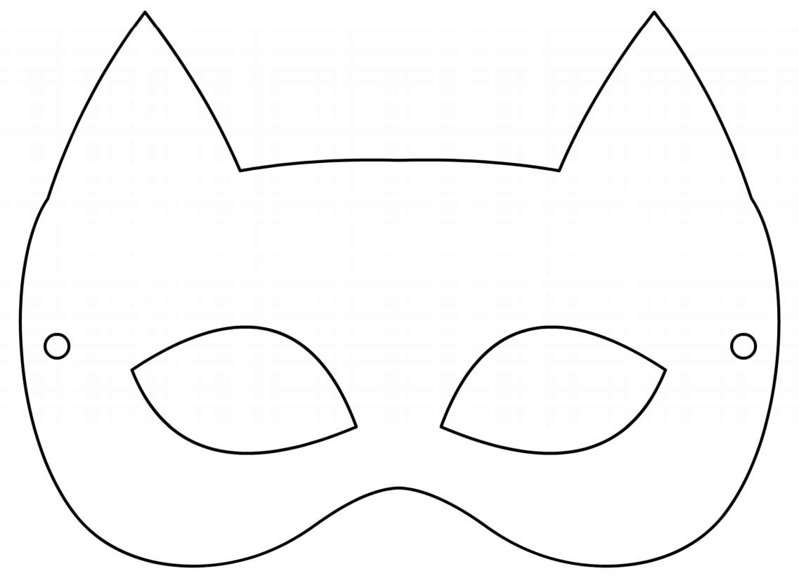 Moldes de máscaras de Carnaval