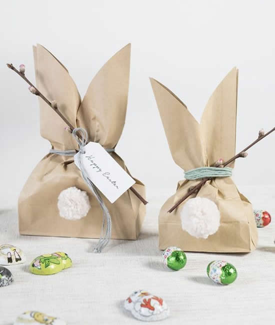 Sacola de papel para Páscoa