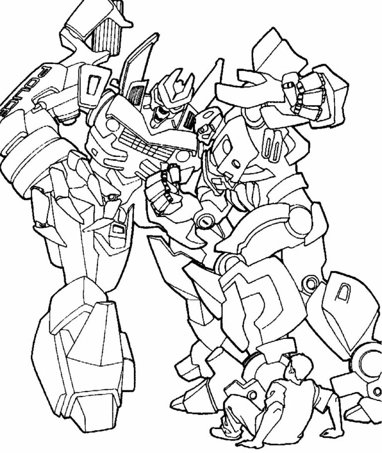 50+ Desenhos de Transformers para colorir - Dicas Práticas