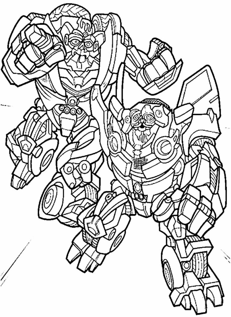 50+ Desenhos de Transformers para colorir - Dicas Práticas