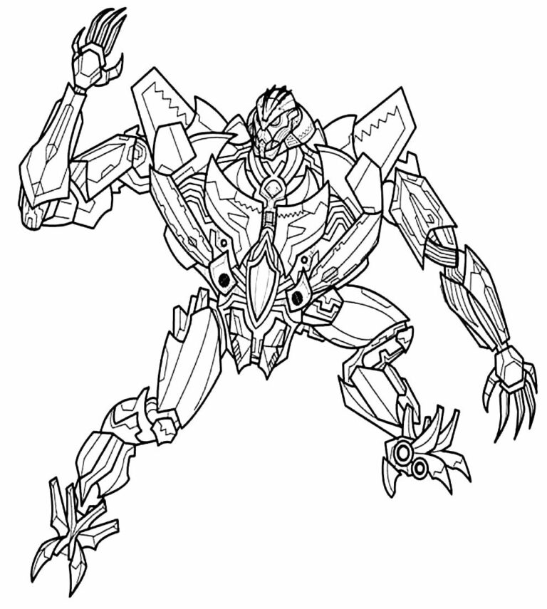 50+ Desenhos de Transformers para colorir - Dicas Práticas