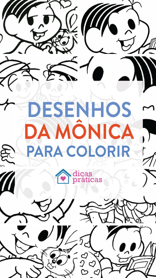 Imagens da Mônica para colorir