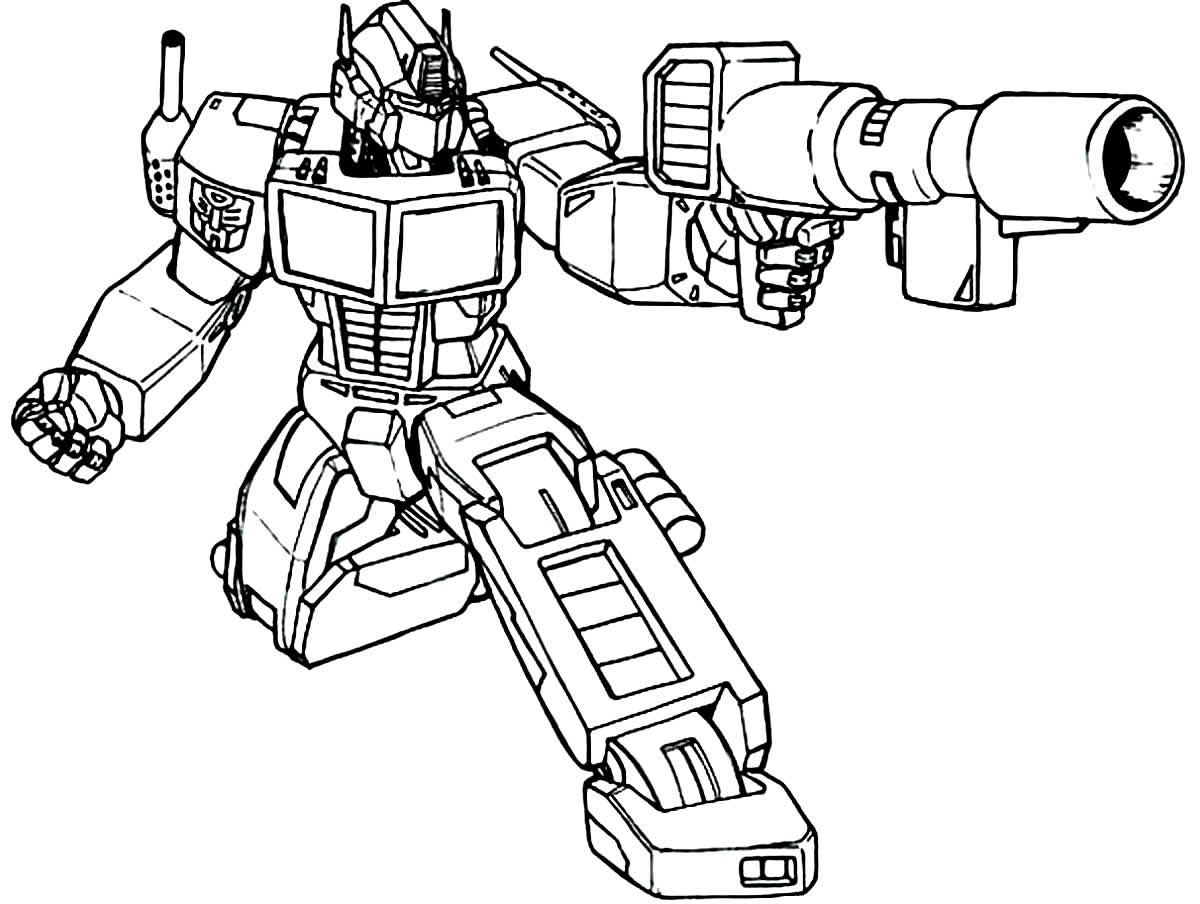 Imagem de Transformers para pintar