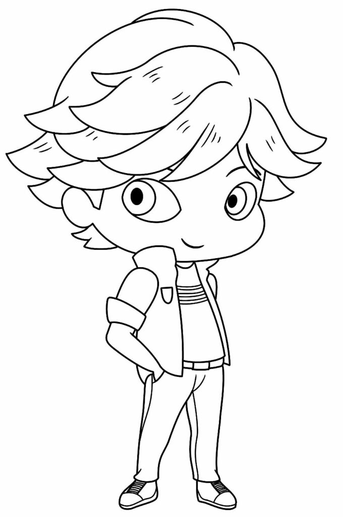 30+ Desenhos da Ladybug e do Cat Noir para colorir - Dicas Práticas