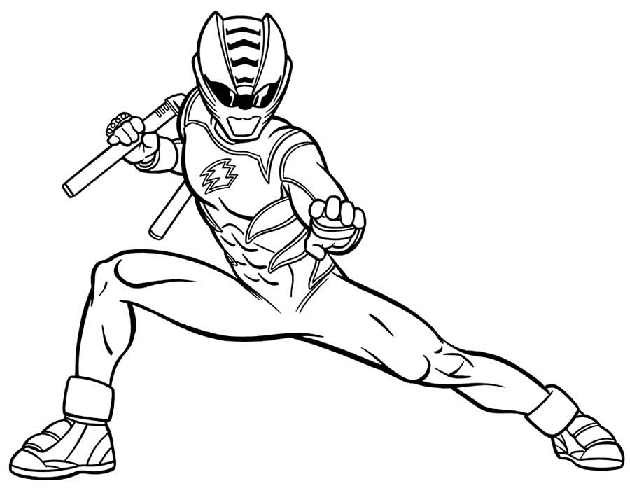 Imagem de Power Rangers para colorir