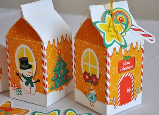 Caixinha Milk de Papel com Molde - Dicas Práticas Caixinha Milk de Papel com Molde - Dicas Práticas
