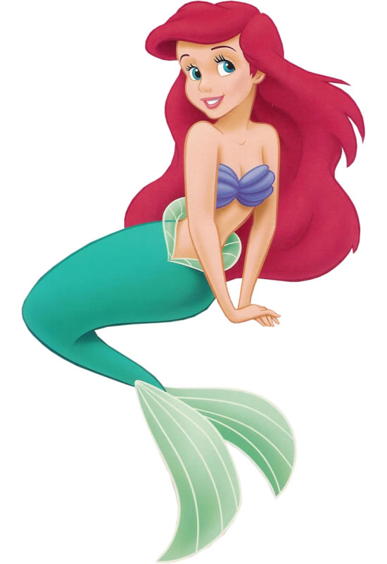Desenho da Pequena Sereia