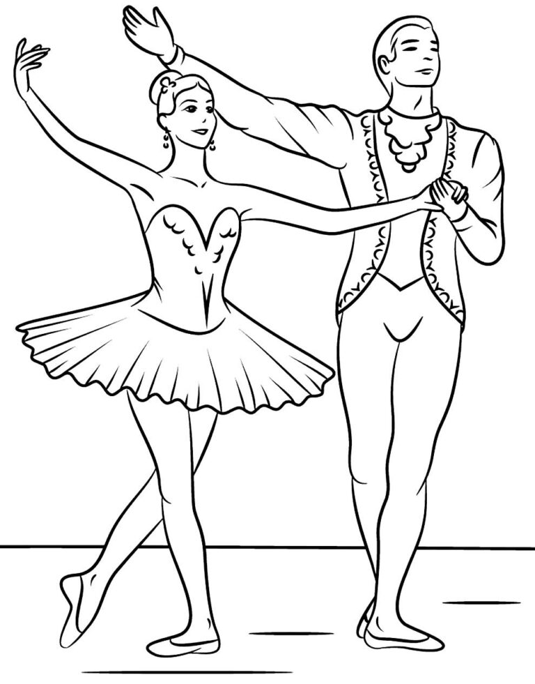 50+ Desenhos de Bailarina para colorir - Dicas Práticas