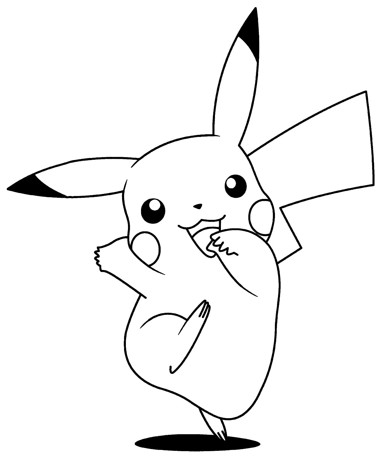 Imagem de Pokémon para colorir