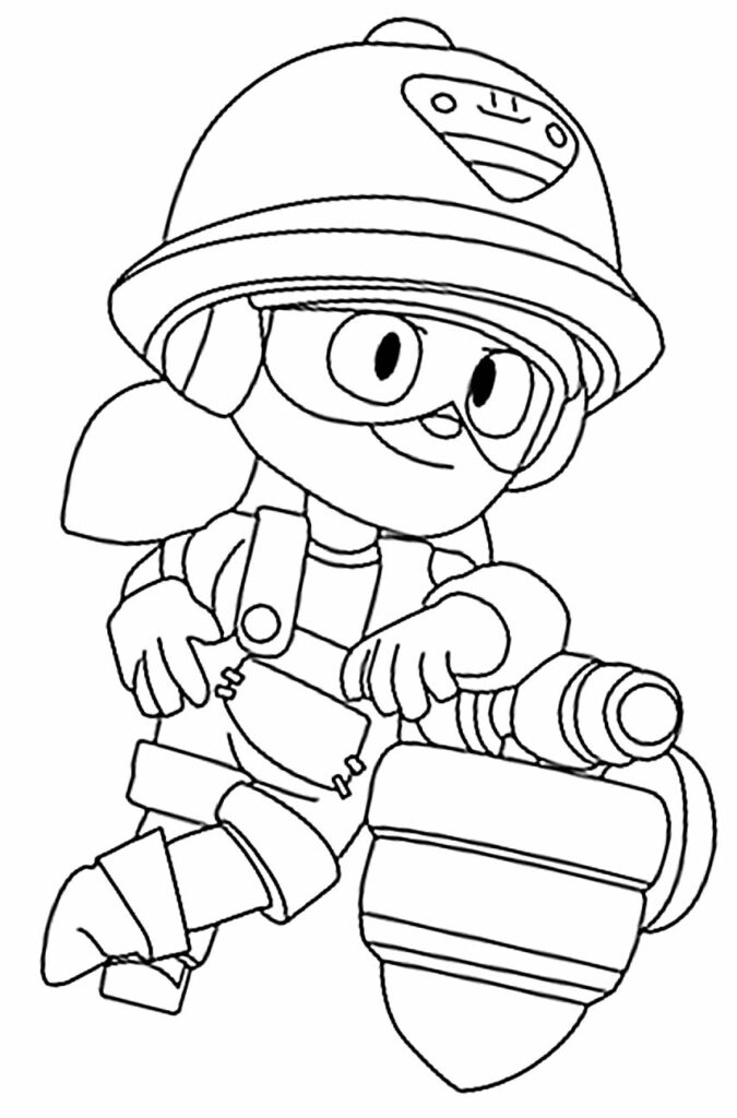 50+ Desenhos de Brawl Stars para colorir - Dicas Práticas