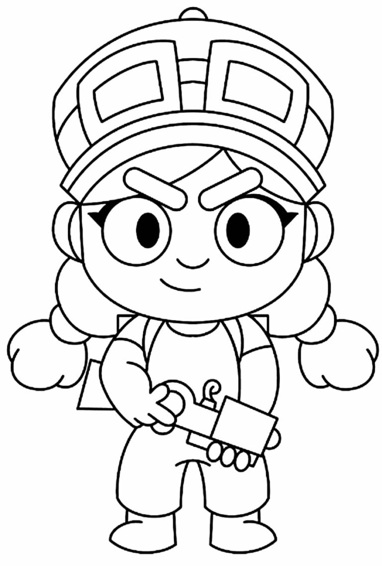 50+ Desenhos de Brawl Stars para colorir - Dicas Práticas