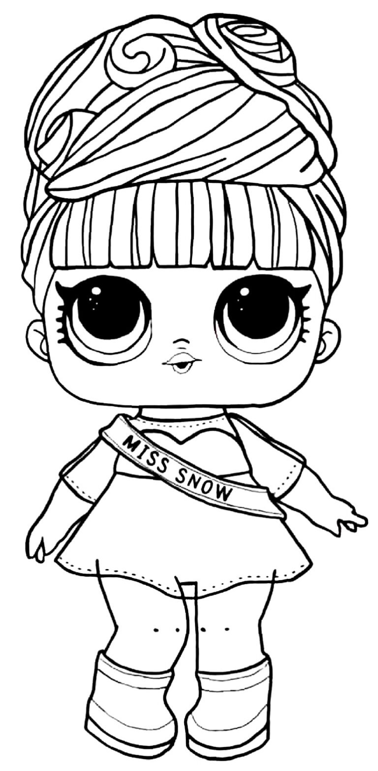 70+ Desenhos para colorir da boneca LOL - Dicas Práticas