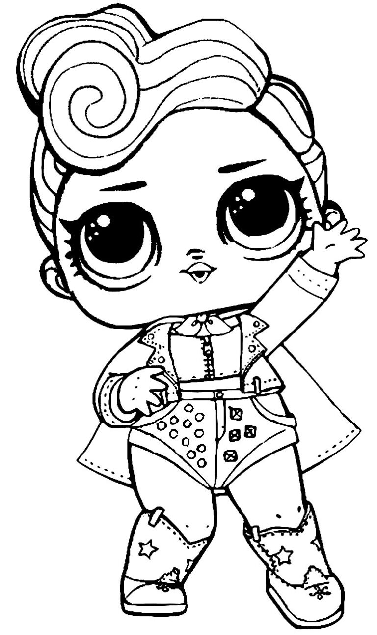 70+ Desenhos para colorir da boneca LOL Dicas Práticas