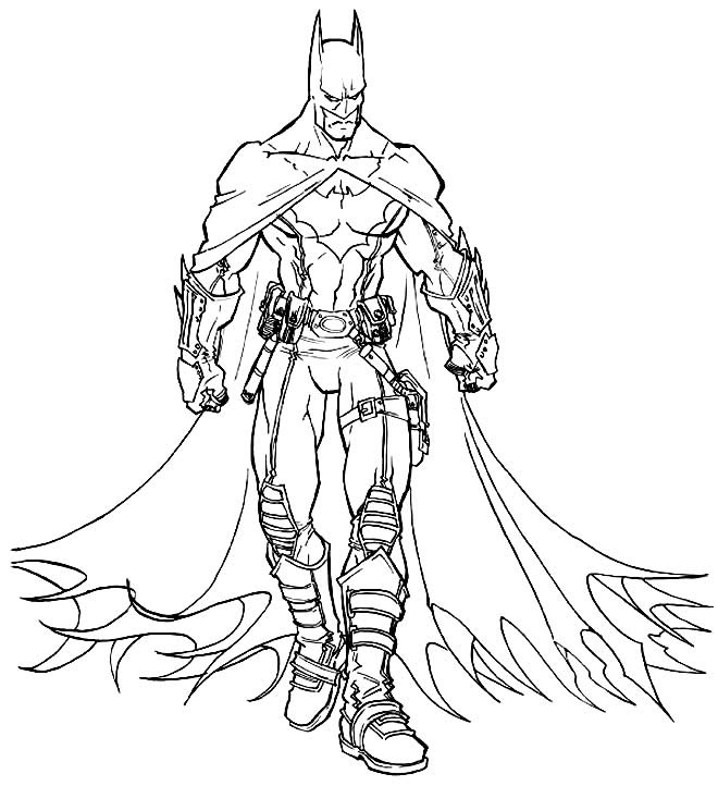Imagem do Batman para pintar