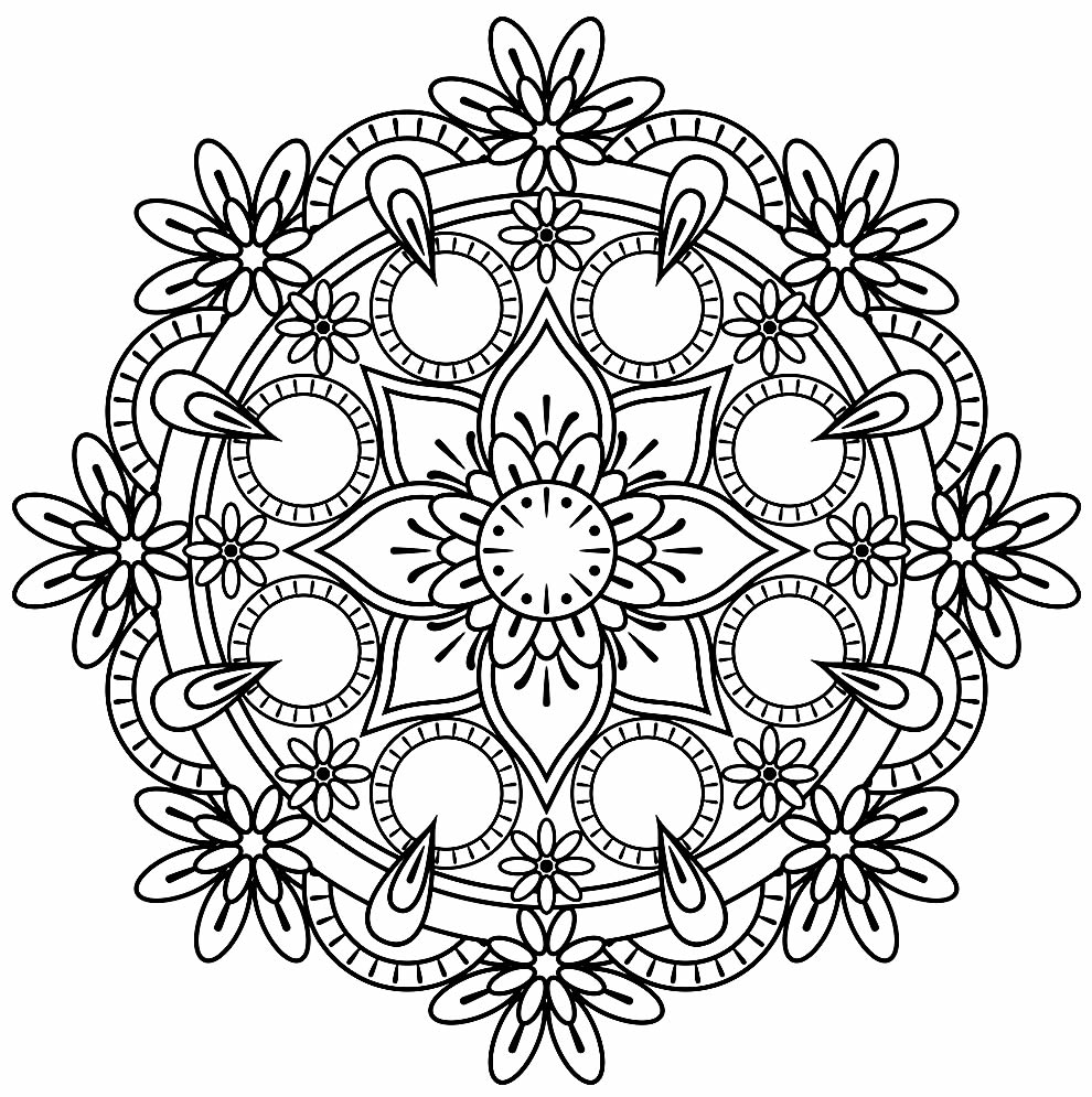 50 Desenhos De Mandalas Para Colorir Dicas Pr ticas